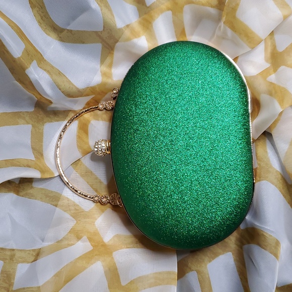 Peacock‎ Rhinestone Clutch